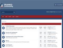 Tablet Screenshot of forum.frankos.org